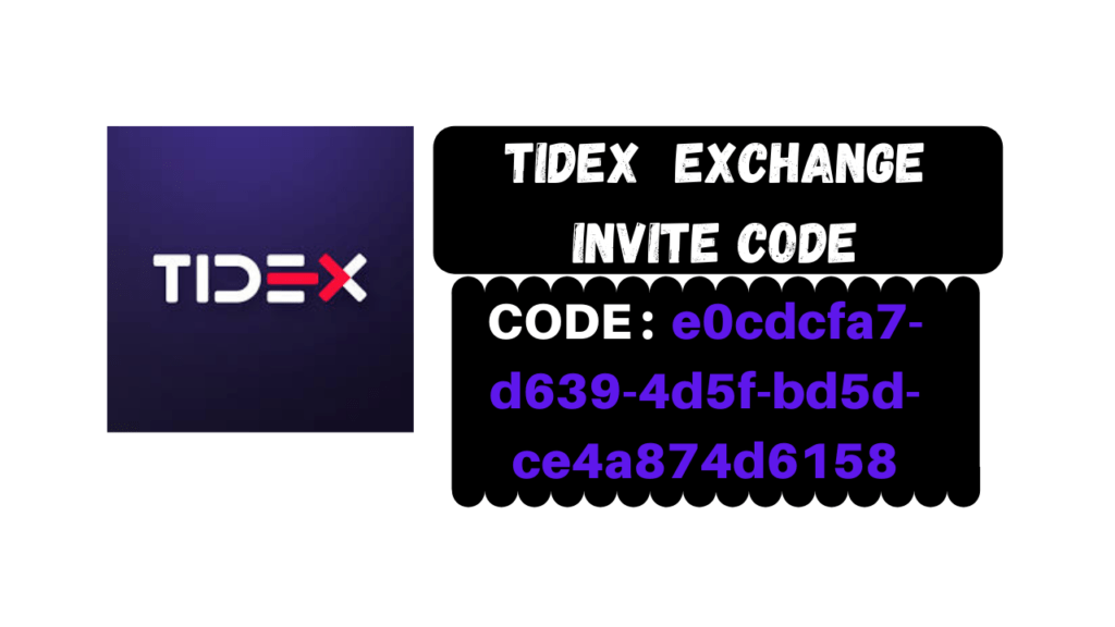 Tidex Exchange Invite Code