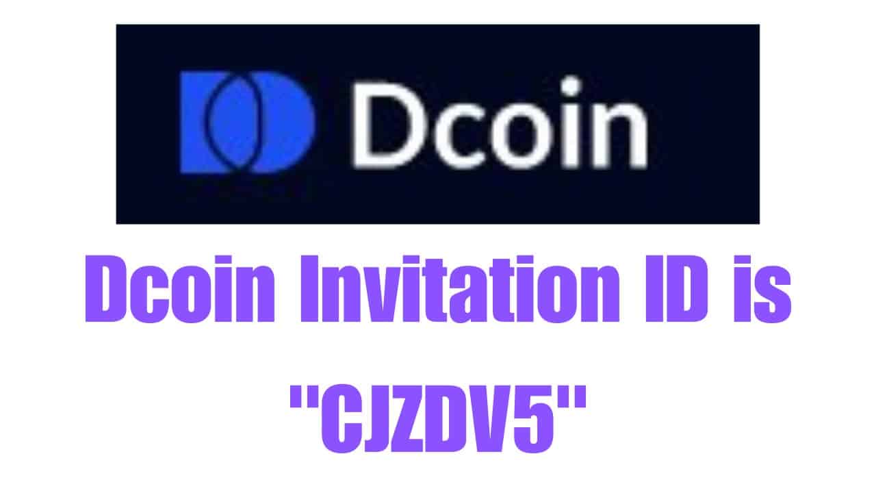 Dcoin Invitation ID