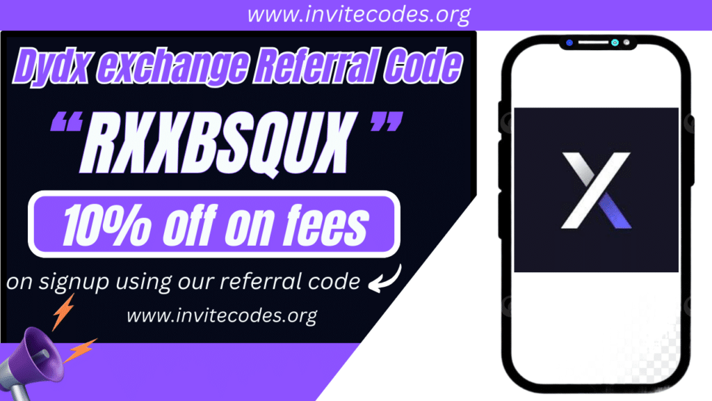 Dydx exchange Referral code
