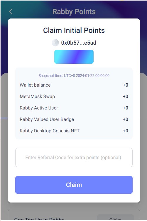 Rabby Wallet Referral Code (BONUS1O) Get $100 Signup Bonus.