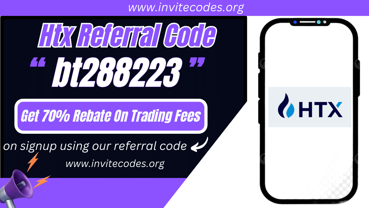 Htx Referral Code (bt288223) Get 70% Rebate On Trading Fees