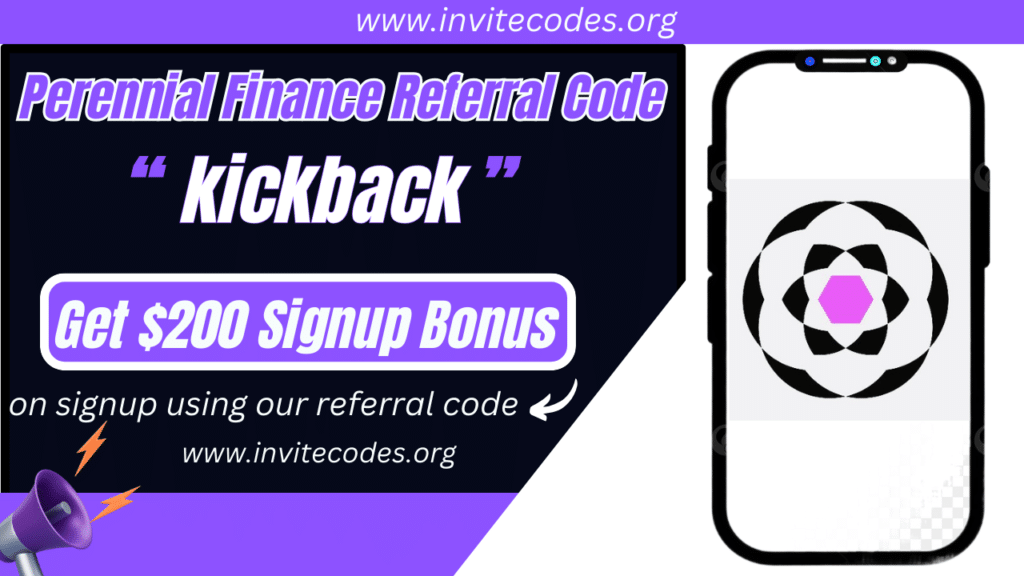 Perennial Finance Referral Code (kickback) Get $200 Signup Bonus!