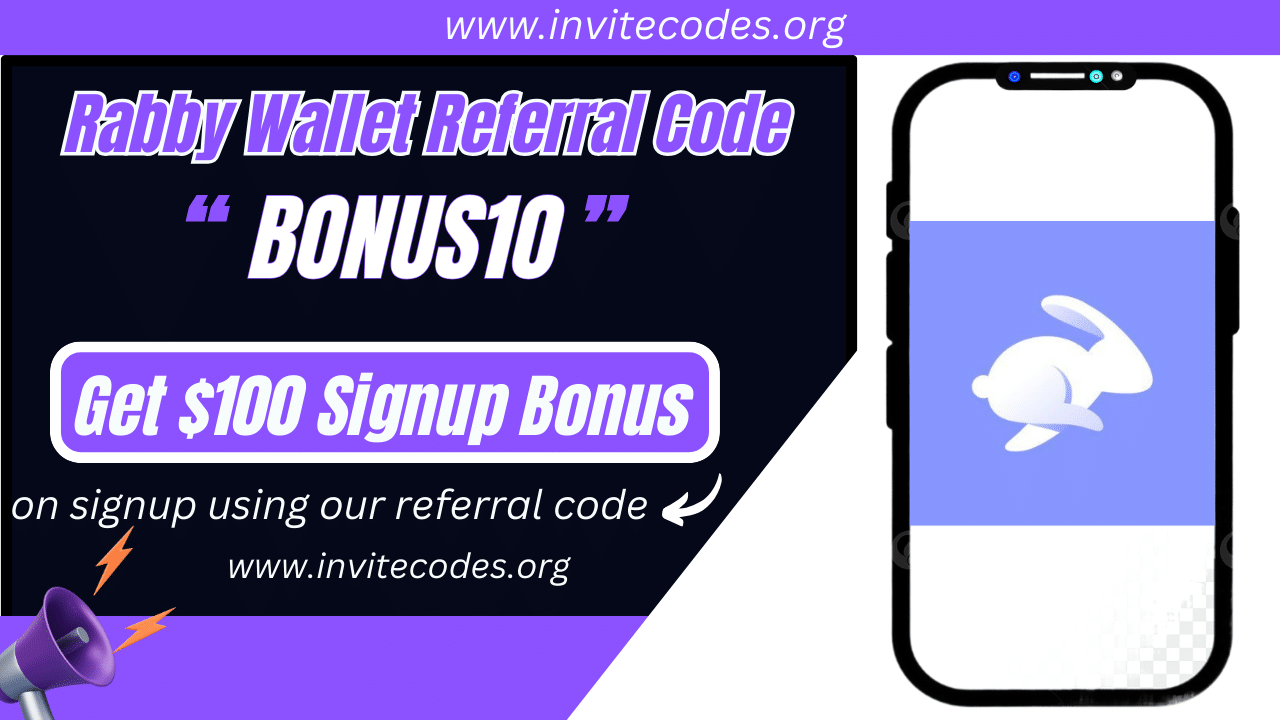 Rabby Wallet Referral Code (BONUS1O) Get $100 Signup Bonus