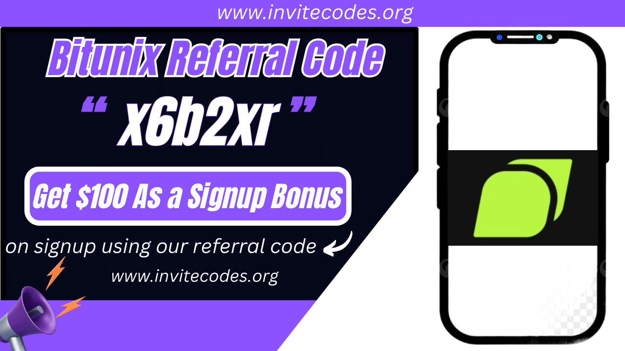 Bitunix Referral Code (x6b2xr) Get $100 As a Signup Bonus