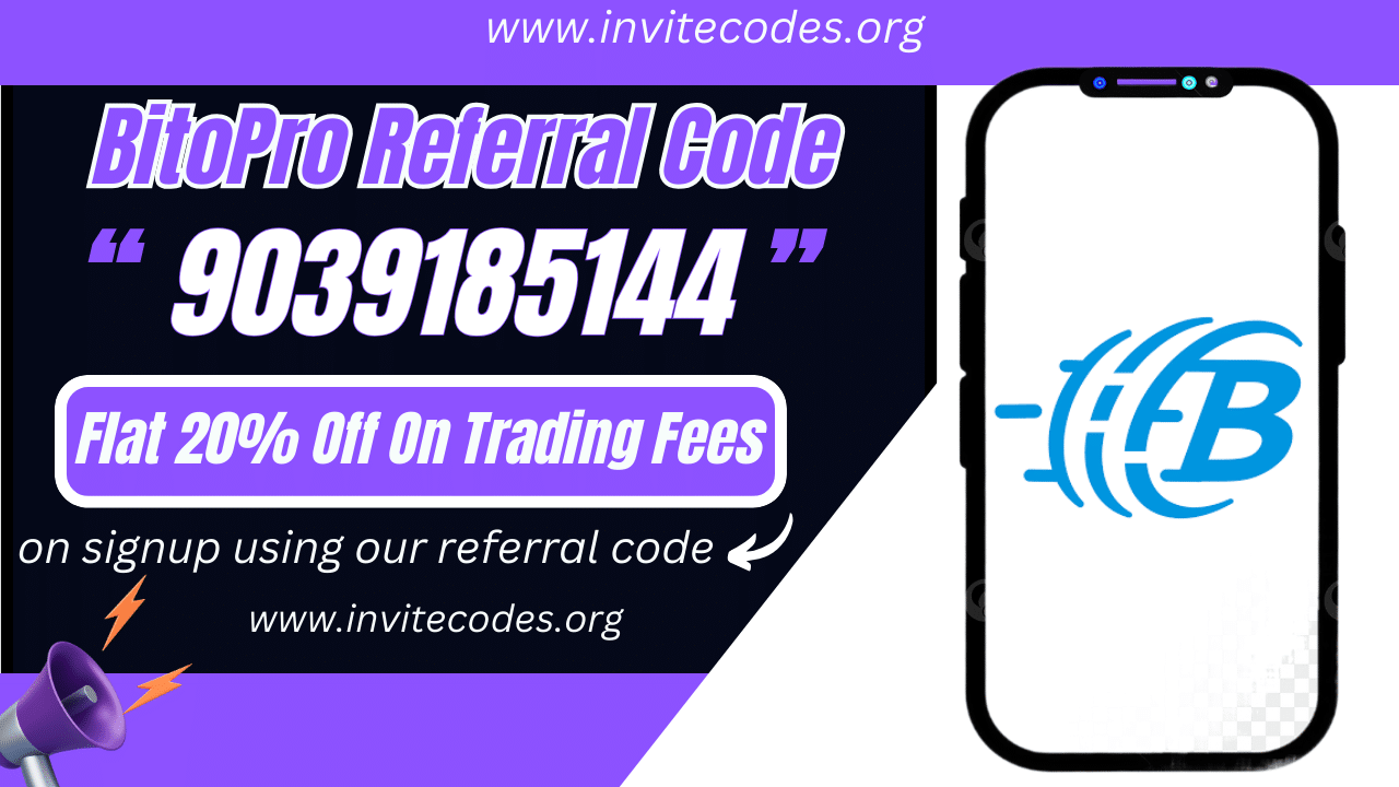 BitoPro Referral Code (9039185144) Flat 10% Off On Trading Fees!