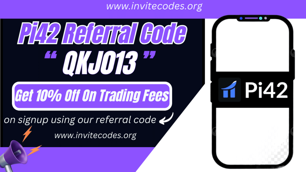 Pi42 Referral Code (QKJ013) Get 10% Off On Trading Fees