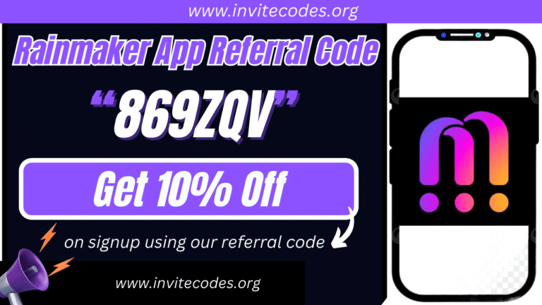 Rainmaker App Referral Code (869ZQV) Get 10% Off!