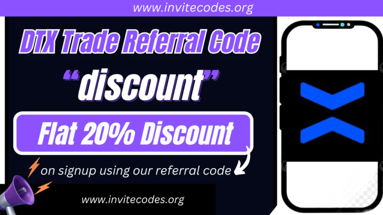 DTX Trade Referral Code (discount) Flat 20% Discount!