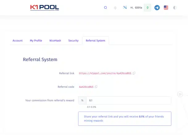K1Pool Referral Code (4a426ce0b5) Get 10% Off!