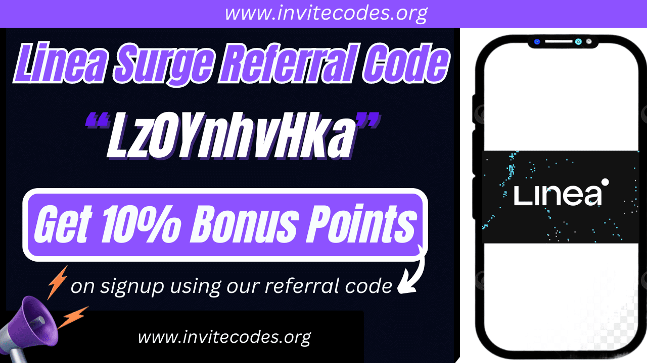 Linea Surge Referral Code (Lz0YnhvHka) Get 10% Bonus Points!