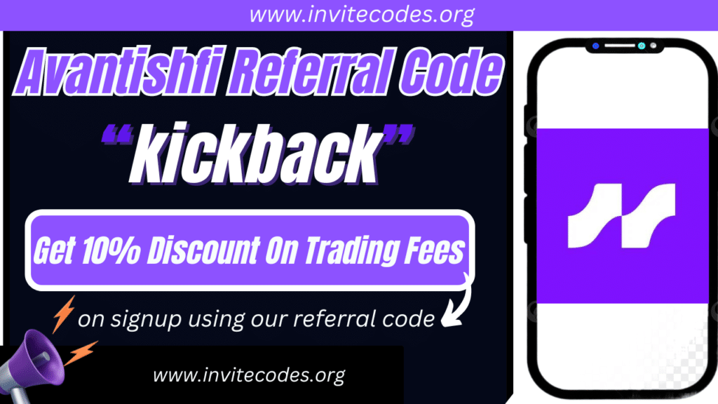 Avantishfi Referral Code (kickback) Get 10% Discount On Trading Fees!