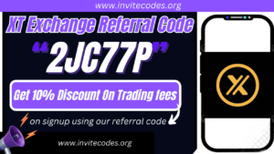 XT Exchange Referral Code (2JC77P) Get 10% Discount On Trading fees!