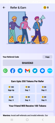 Diamond Wala Referral Code (SHAI5363) Get 100 Tokens Welcome Bonus!