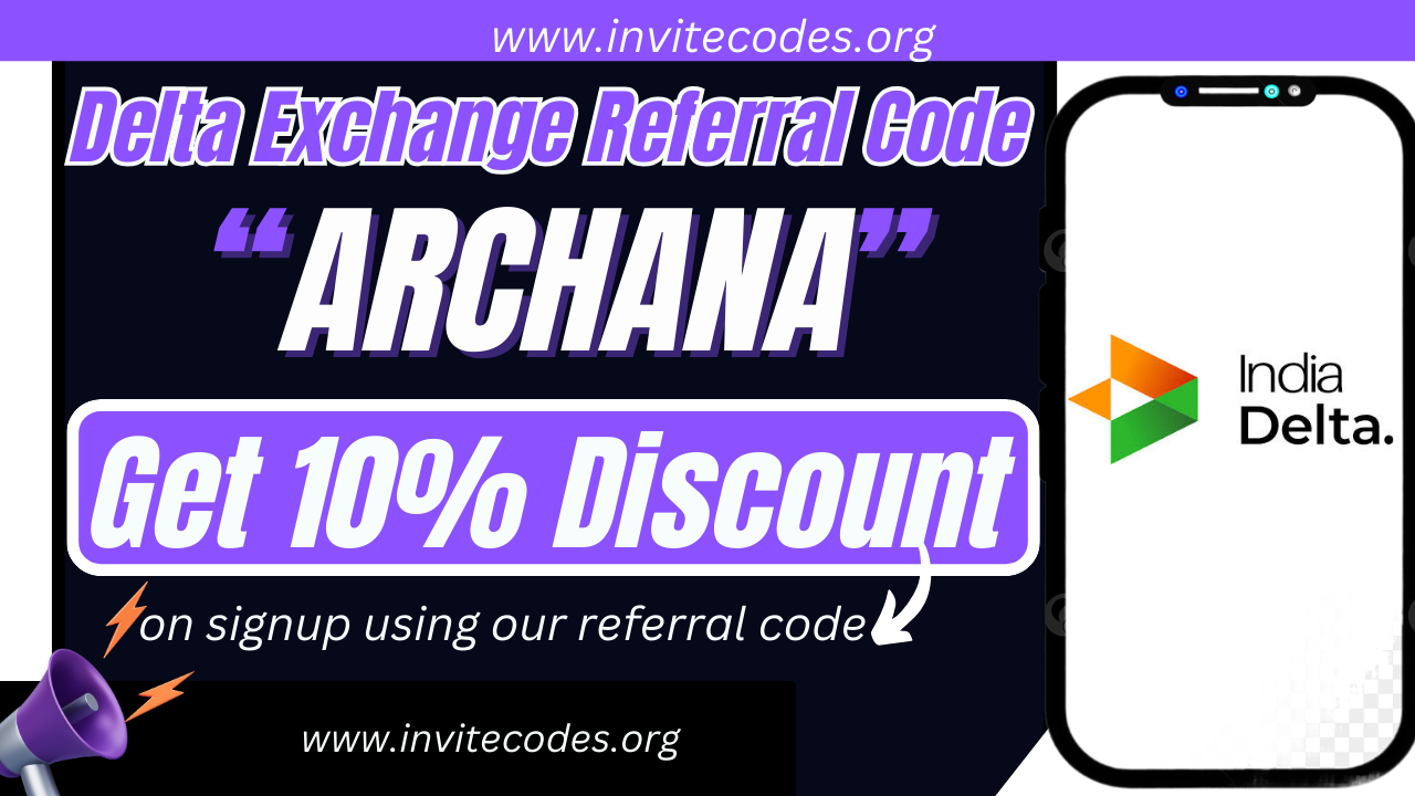 Delta Exchange Referral Code (ARCHANA) Get 10% Discount!