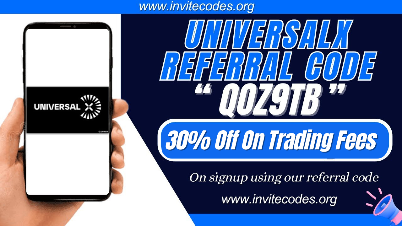 UniversalX Referral Code "QOZ9TB" – Save 10% on Trading Fees!