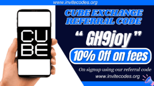 Save 10 percent trading fees with Cube referral code