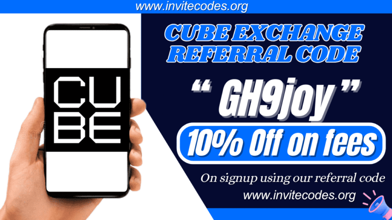 Save 10 percent trading fees with Cube referral code