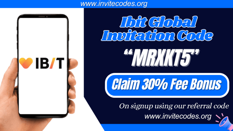 Our Ibit Global Invitation Code, apply and earn bonus