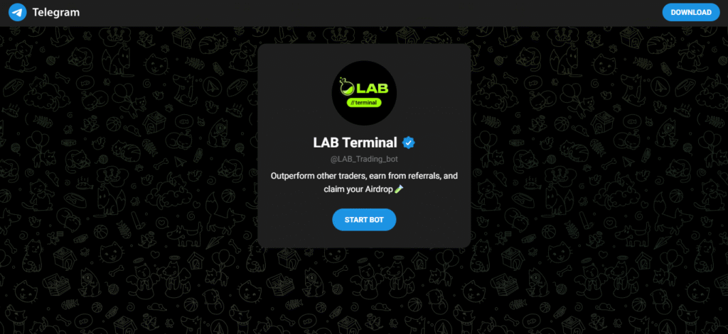 LAB Trading Terminal Referral Code