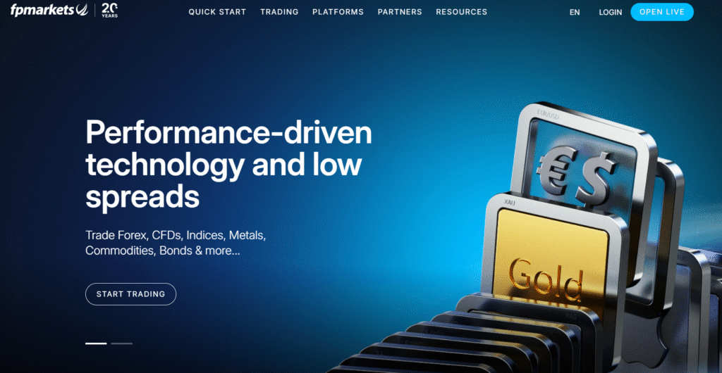 FP Markets Partner Code “24135”