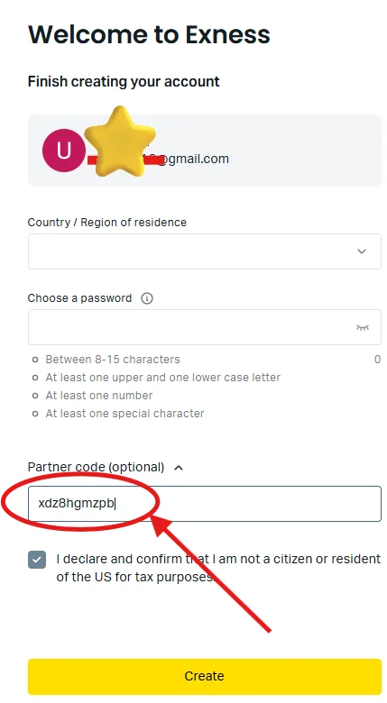 How to Use Exness Partner Code “xdz8hgmzpb”