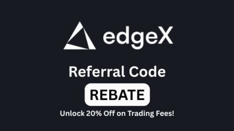 edgeX Referral Code 'REBATE' – Unlock 20% Discount on Trading Fees!