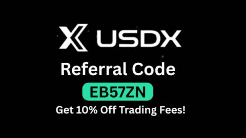 USDX Referral Code “EB57ZN” – Save 10% On Trading Fees!