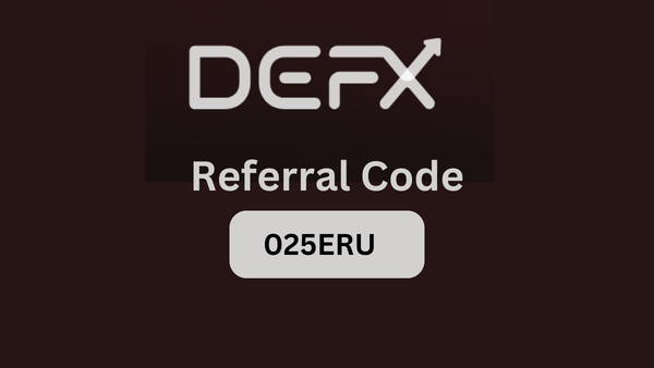 DefX Referral Code "025ERU" – Get Exclusive 10% Off on Trading Fees