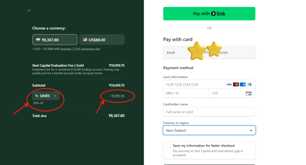 VestMarkets Alpha Referral Code “SAVE5” – Get 20% OFF on Trading Fees