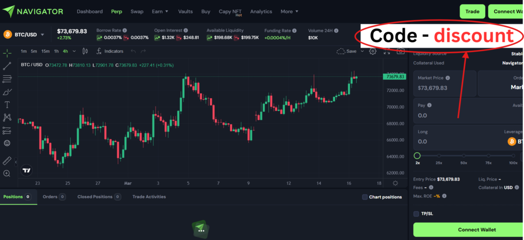 Navigator Exchange Referral Code “discount” – Exclusive 5% Fee Discount for New Users