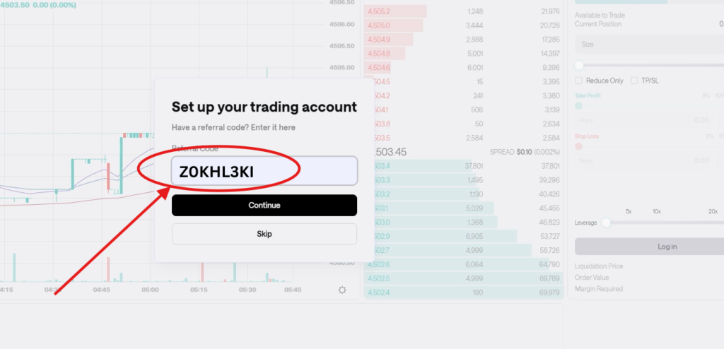 Liquid Perps Referral Code “Z0KHL3KI” – Save 10% on Trading Fees