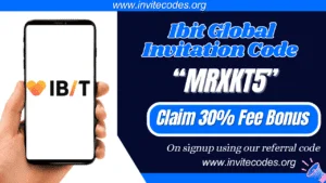 Our Ibit Global Invitation Code, apply and earn bonus